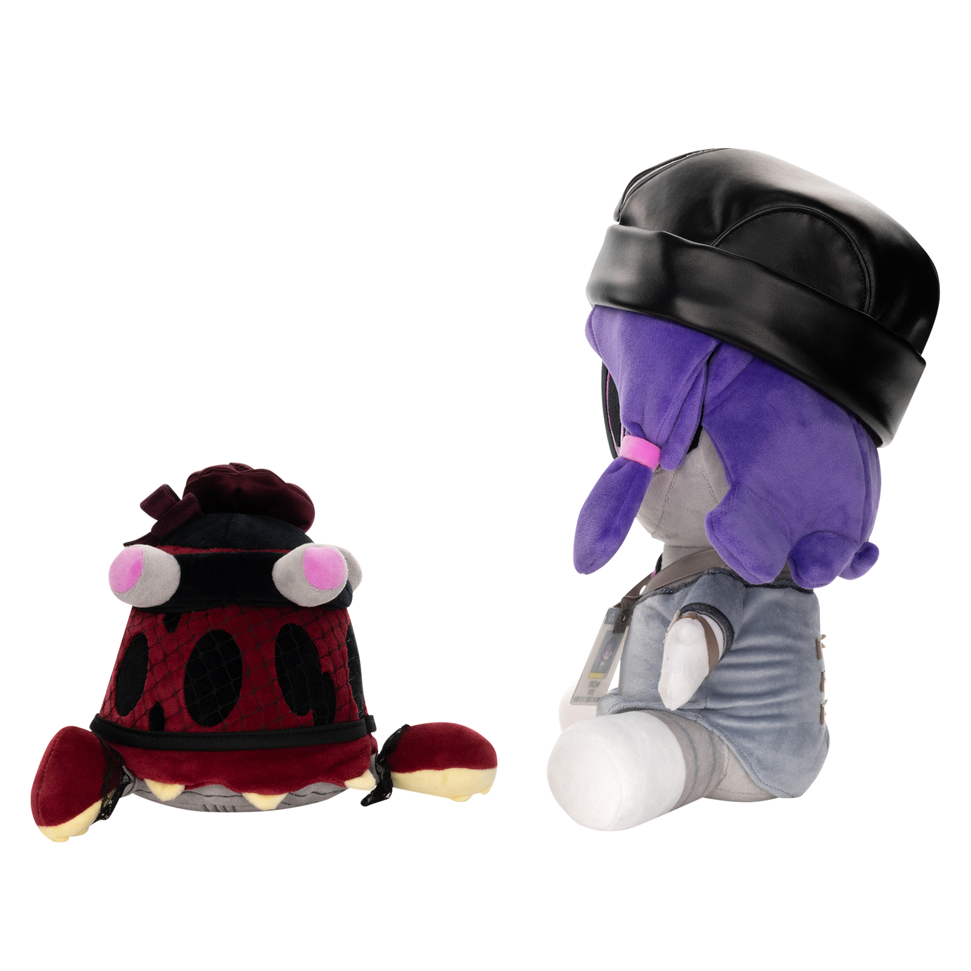 Nori and Heart Plushes