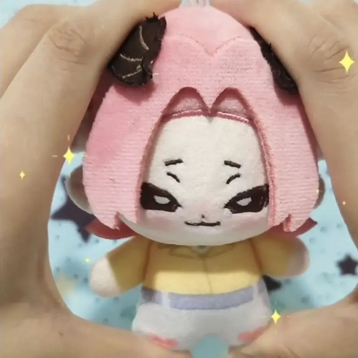 KPop Demon Hunters Anime Plush Keychain Set