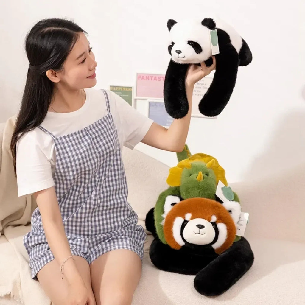 Kawaii Forest Animal Plush Pillow – 30-65cm